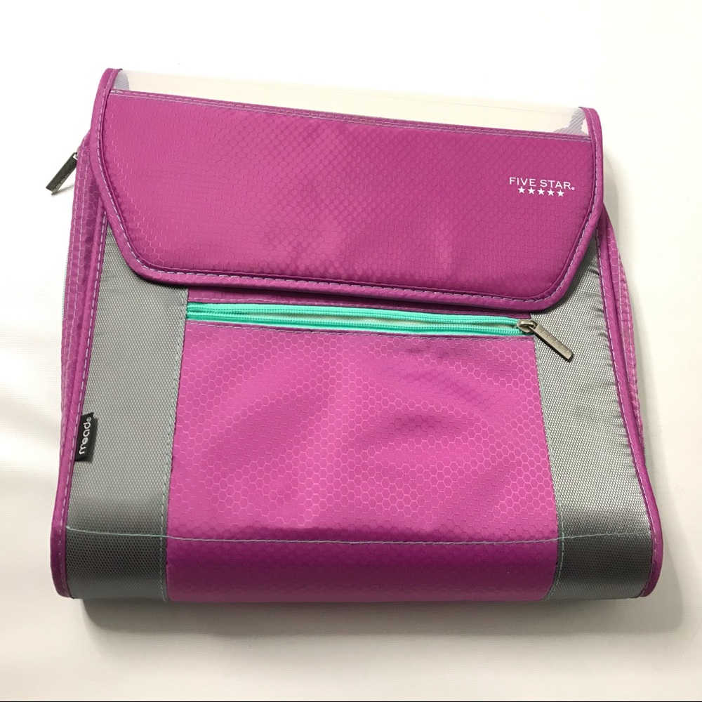 Mead Five Star 2" Zipper Binder 880 Sheet Capacity